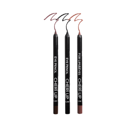 CHERĪ UP Eye Pencils: Ματ Μολύβια με Αδιάβραχη σύνθεση